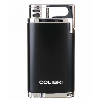 Зажигалка сигарная Colibri Belmont, Черная-Хром LI200C11