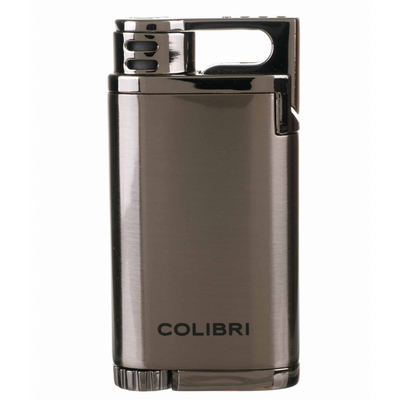 Зажигалка сигарная Colibri Belmont, Оружейная сталь LI200C15