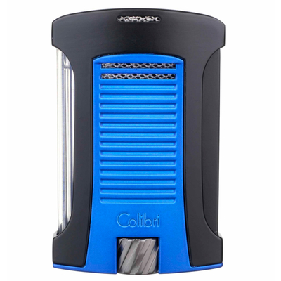 Зажигалка сигарная Colibri Daytona, черно-синяя LI770T13