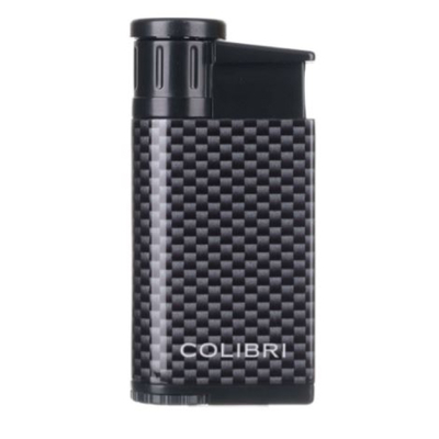 Зажигалка сигарная Colibri Evo, черный карбон LI520C30