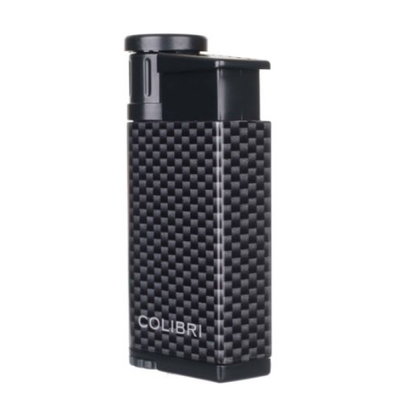 Зажигалка сигарная Colibri Evo, черный карбон LI520C30