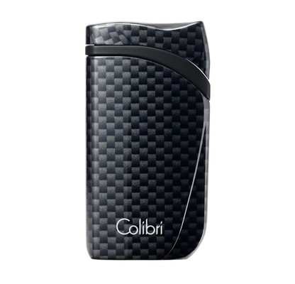 Зажигалка сигарная Colibri Falcon, черный карбон LI310T5