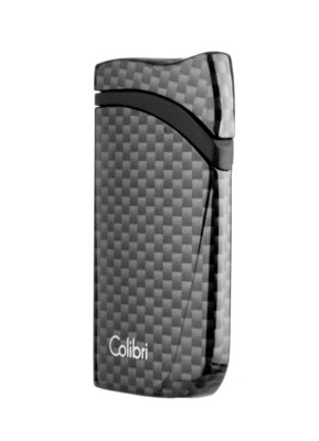 Зажигалка сигарная Colibri Falcon, черный карбон LI310T5