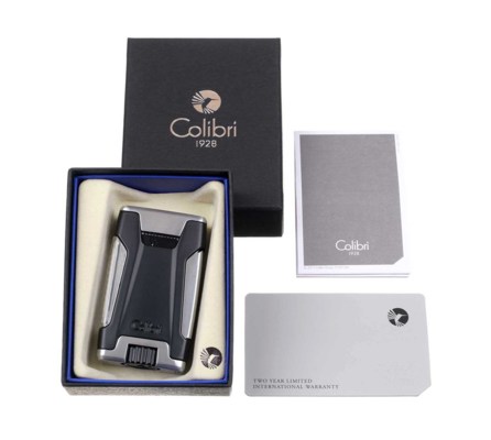 Зажигалка сигарная Colibri Rebel, хром LI650T2