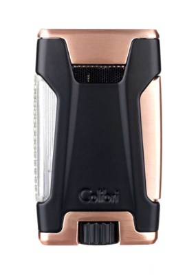 Зажигалка сигарная Colibri Rebel, розовое золото LI650T3