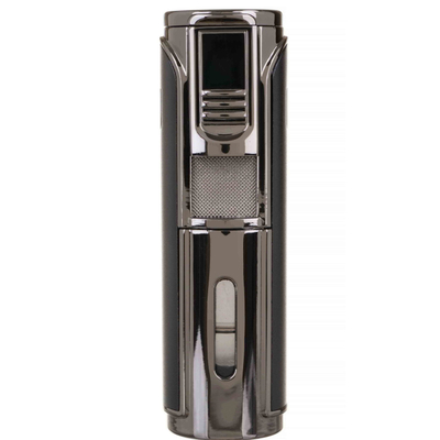 Зажигалка сигарная Honest, пятиструйное пламя, оружейная сталь 465-Gunmetal