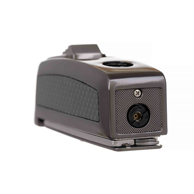 Зажигалка сигарная Honest, с ножницами, оружейная сталь 823-Gunmetal