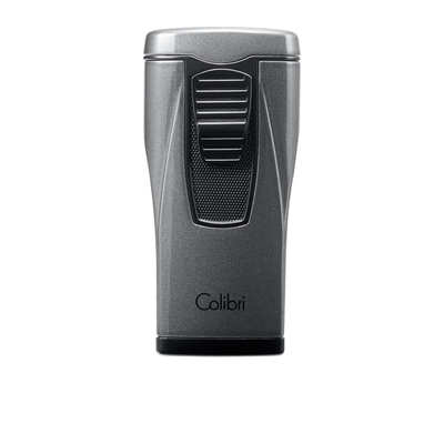 Зажигалка сигарная Colibri Monaco (тройное пламя), серый металлик LI880T6