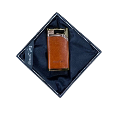 Зажигалка Gentelo Cognac-Silver 4-2435