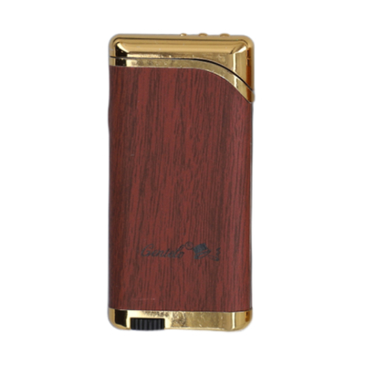 Зажигалка Gentelo Gold-Burgundy Wood 4-2500