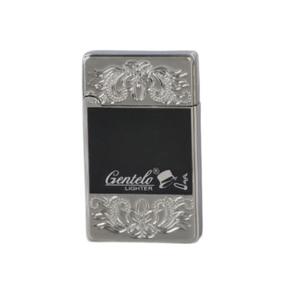 Зажигалка Gentelo Silver-Black 4-2441