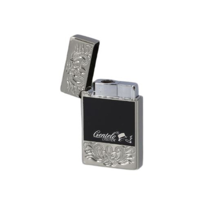 Зажигалка Gentelo Silver-Black 4-2441