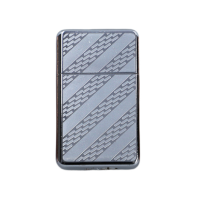 Зажигалка Gentelo Stripe/Bricks Silver 4-2467