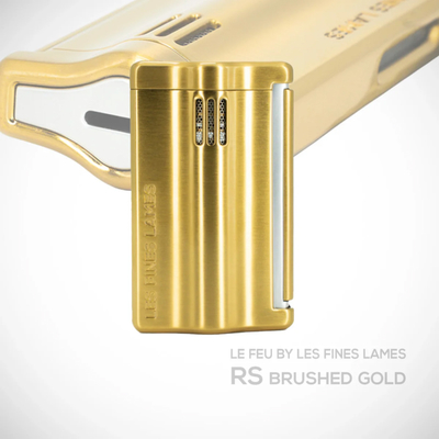 Зажигалка LE FEU RS - Brushed Gold, LF4003003