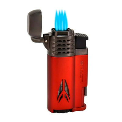 Зажигалка Lotus Defiant Red Matte & Dark Gunmetal 6530