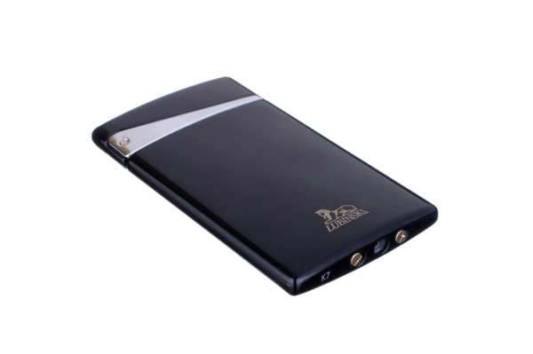 Зажигалка Lubinski «Флоренция», плоская, турбо, черная WB503-3