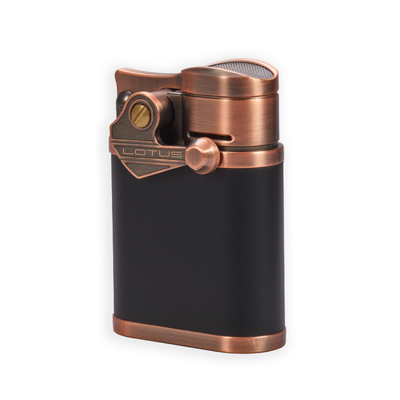 Зажигалка настольная Lotus Winston Copper & Black Т1220