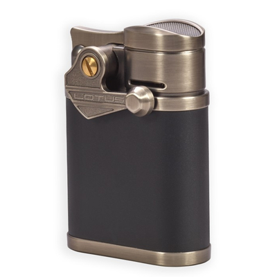 Зажигалка настольная Lotus Winston Gunmetal & Black Т1210