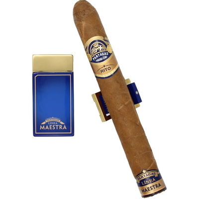 Зажигалка Partagas Linea Maestra с подставкой для сигары