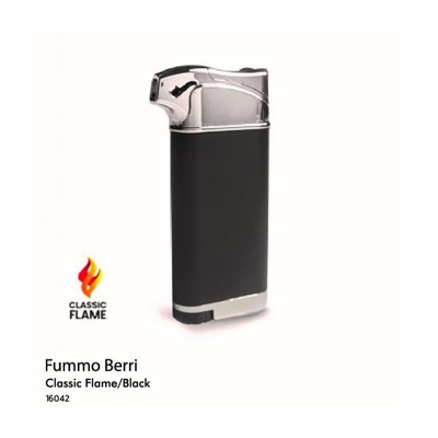 Зажигалка трубочная Fummo Berri Black 16042