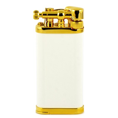 Зажигалка трубочная Im Corona - 64-5110 - Old Boy White Goldplated