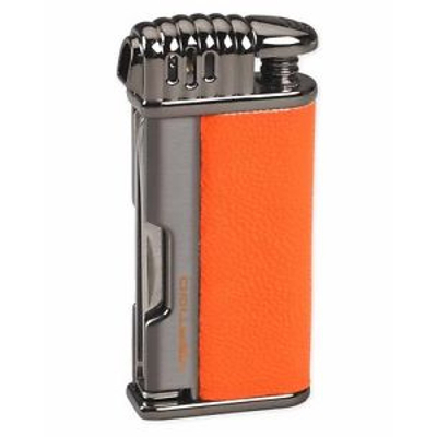 Зажигалка трубочная Vertigo Puffer Pipe Brown & Chrome