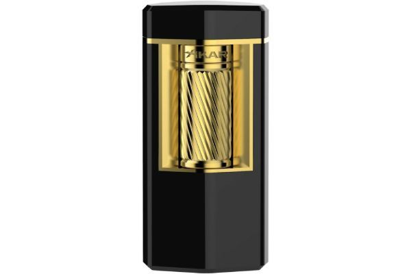 Зажигалка Xikar 600 Meridian BKGD Black Gold