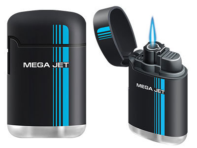 Зажигалка Zenga Mega Jet ZL-4 Rubberized