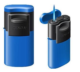 Зажигалка Zenga Slider Jet ZL-5 Blue